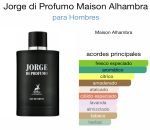 MAISON ALHAMBRA JORGE DI PROFUMO100 ML EDP (H) - Imagen 3