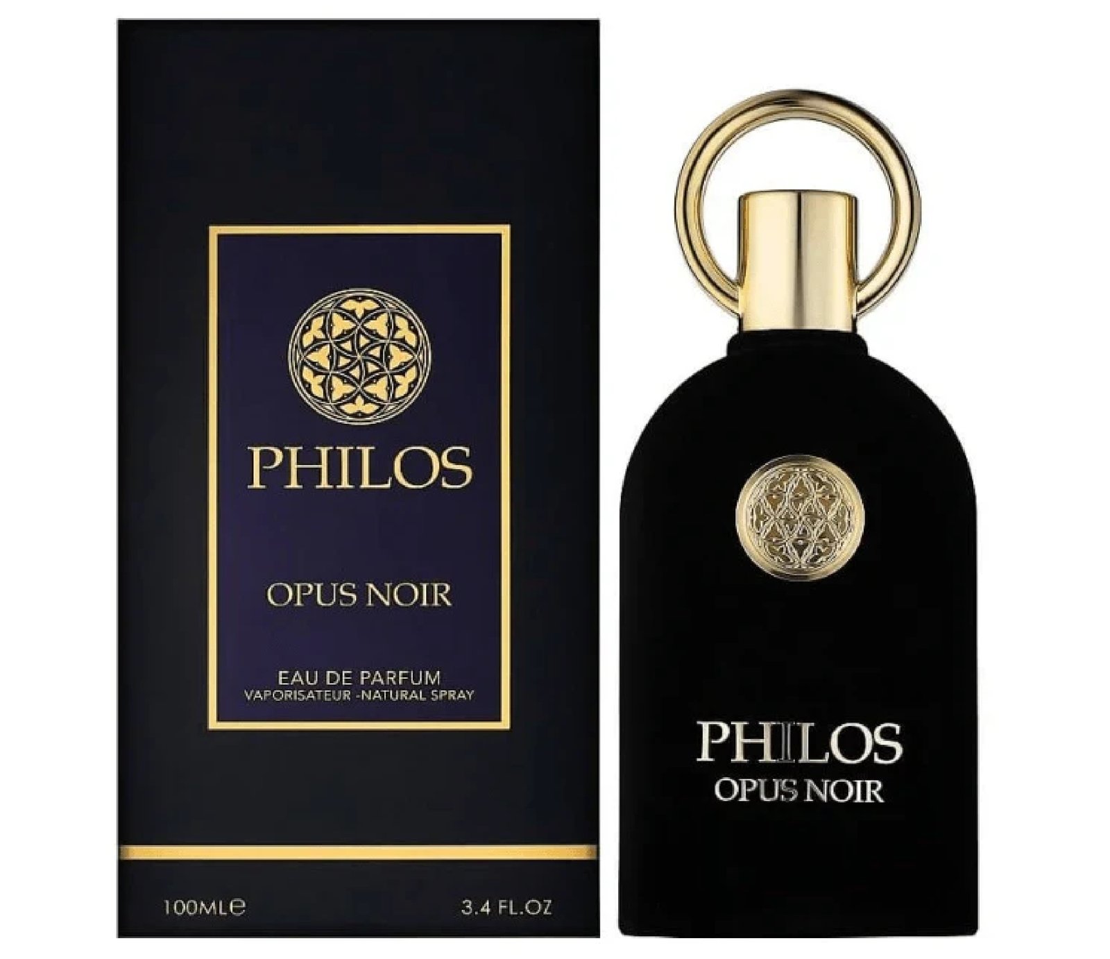 opus noir philos 1 MAISON ALHAMBRA PHILOS OPUS NOIR 100ML EDP (Unisex) - Imagen 1